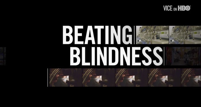 VICE Beating Blindness cover