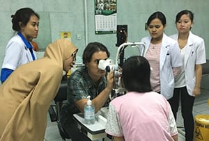 Medical Eye Center's Dr. Oliva volunteering in Myanmar