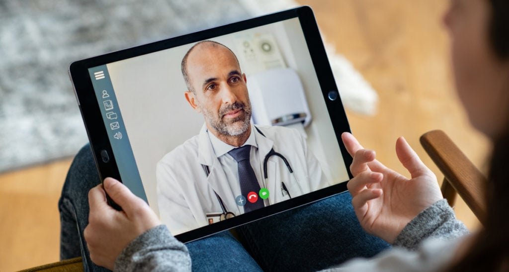 Doctor video consultation